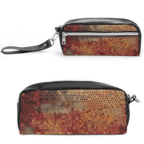 LXTDPBK Burr Kosmetiktasche für Wome Make-up-Taschen, kleine Kosmetiktasche, Reisetasche, Mehrzweck-Federmäppchen, großes Fassungsvermögen, Geldbörse mit Reißverschluss, Beige und Bronze, 20*10*5.5cm LXTDPBK Burr Kosmetiktasche für Wome Make-up-Taschen, kleine Kosmetiktasche, Reisetasche, Mehrzweck-Federmäppchen, großes Fassungsvermögen, Geldbörse mit Reißverschluss, Beige und Bronze, 20*10*5.5cm von LXTDPBK