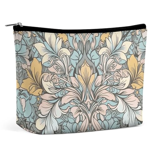 LXTDPBK Kosmetiktasche, Reise-Make-up-Tasche, wasserdicht, Kulturbeutel, Affen- und Pflanzen-Make-up-Organizer, tragbar, Kulturbeutel, große Kapazität, Reißverschlusstasche für Damen und Herren, von LXTDPBK