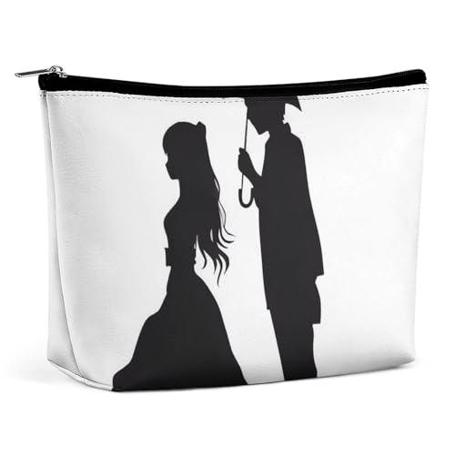 LXTDPBK Kosmetiktasche, Reise-Make-up-Tasche, wasserdicht, Sonnenblumen, Make-up-Organizer, tragbar, Kulturbeutel, große Kapazität, Reißverschlusstasche für Damen und Herren, von LXTDPBK