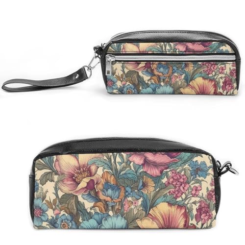 LXTDPBK Strawberry Clip Art Kosmetiktasche für Wome Make-up-Taschen, kleine Kosmetiktasche, Reisetasche, Mehrzweck-Federmäppchen, große Kapazität, Geldbörse mit Reißverschluss, Reichhaltiges von LXTDPBK