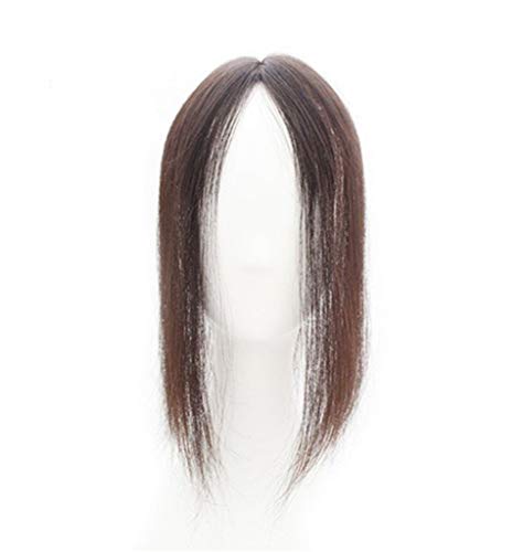 Echthaar-Topper-Haarteil mit natürlichem Mittelscheitel für Frauen mit dünner werdendem Haar, handgefertigtes Mono-Haarteil, 35,6 cm, 613# Blond Echthaar-Topper-Haarteil mit natürlichem Mittelscheitel für Frauen mit dünner werdendem Haar, handgefertigtes Mono-Haarteil, 35,6 cm, 613# Blond von LXUE