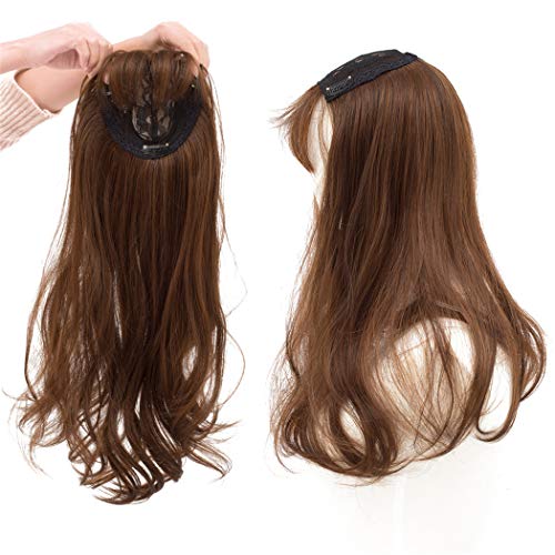 55,9 cm langes, gewelltes Haar, Verschluss mit Clips, für Frauen mit dünner werdendem Haar 55,9 cm langes, gewelltes Haar, Verschluss mit Clips, für Frauen mit dünner werdendem Haar von LXUE