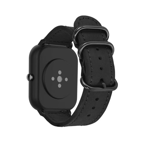 LXURY Armbänder für XPLORA X6 Play Armband, Vintage Leder mit Verstellbarer Edelstahl Metall Schnalle für Herren Damen Ersatzarmband Kompatibel mit XPLORA X6 Play Uhrenarmband (5) von LXURY