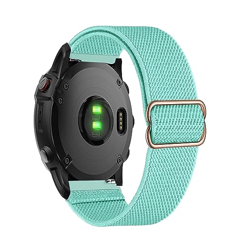 LXURY Elastisch Armband für Garmin Fenix 6S Pro/6S Sapphire/6S Solar Armband, Dehnbar Nylon Stoff Band Herren/Damen Verstellbar Sport Ersatzarmband Kompatibel mit Garmin Fenix 6S Pro Uhrenarmband (L) LXURY Elastisch Armband für Garmin Fenix 6S Pro/6S Sapphire/6S Solar Armband, Dehnbar Nylon Stoff Band Herren/Damen Verstellbar Sport Ersatzarmband Kompatibel mit Garmin Fenix 6S Pro Uhrenarmband (L) von LXURY