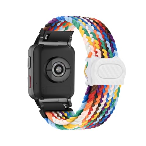 LXURY Geflochten Armband für Huawei Watch D Armbänder, Weiches Elastisch Nylon mit Druckknopfverschluss Verstellbar Sport Ersatzarmband Kompatibel mit Huawei Watch D Uhrenarmband für Damen Herren (1) LXURY Geflochten Armband für Huawei Watch D Armbänder, Weiches Elastisch Nylon mit Druckknopfverschluss Verstellbar Sport Ersatzarmband Kompatibel mit Huawei Watch D Uhrenarmband für Damen Herren (1) von LXURY