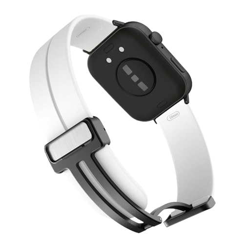 LXURY Magnetische Armbänder für Huawei Watch Fit 3 Armband, Weiche Silikon Einstellbar Sport Ersatzarmband Kompatibel mit Huawei Watch Fit 3 Uhrenarmband für Männer und Frauen (12) von LXURY