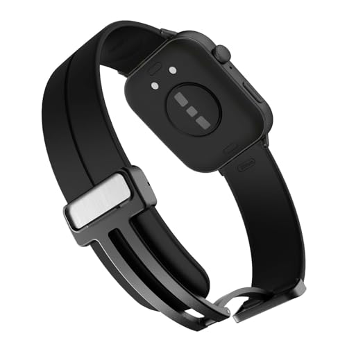 LXURY Magnetische Armbänder für Huawei Watch Fit 3 Armband, Weiche Silikon Einstellbar Sport Ersatzarmband Kompatibel mit Huawei Watch Fit 3 Uhrenarmband für Männer und Frauen (9) von LXURY
