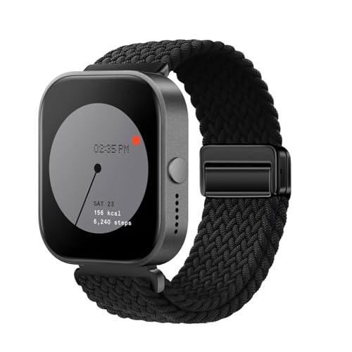 LXURY Nylon Armbänder Kompatibel mit Nothing Watch Pro Armband mit Magnet Schnalle für Nothing Watch Pro, Elastisches Stoff Sport Ersatzarmband für Nothing Watch Pro Band (16) von LXURY