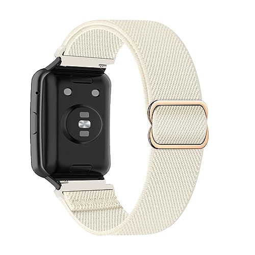 LXURY Armband für Huawei Watch Fit/Fit Elegant/Fit New, Nylon, Schwarz, Schnalle, Sport Loop, Wasserfest, Unisex LXURY Armband für Huawei Watch Fit/Fit Elegant/Fit New, Nylon, Schwarz, Schnalle, Sport Loop, Wasserfest, Unisex von LXURY