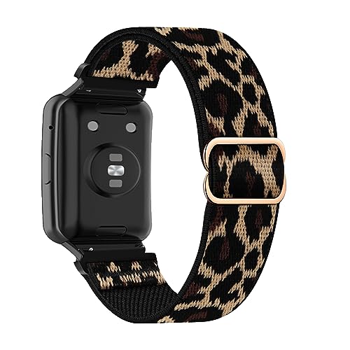 LXURY Nylon Armbänder für Huawei Watch Fit/Fit Elegant/Fit New Armband Elastisch Nylon Sport Loop für Huawei Watch Fit Band Verstellbare Ersatzarmband Kompatibel mit Huawei Watch Fit Uhrenarmband (S) LXURY Nylon Armbänder für Huawei Watch Fit/Fit Elegant/Fit New Armband Elastisch Nylon Sport Loop für Huawei Watch Fit Band Verstellbare Ersatzarmband Kompatibel mit Huawei Watch Fit Uhrenarmband (S) von LXURY