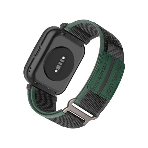 LXURY Nylon Armbänder für Motorola Moto Watch 70 Armband, Weiches Stoff mit Verstellbar Verschluss Damen Herren Sport Ersatzarmband Kompatibel mit Moto Watch 70 Uhrenarmband (7) von LXURY