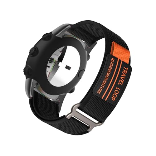 LXURY Nylon Armbänder für Suunto Core Armband, Weiches Stoff mit Verstellbar Verschluss Damen Herren Sport Ersatzarmband Kompatibel mit Suunto Core Uhrenarmband (7) von LXURY