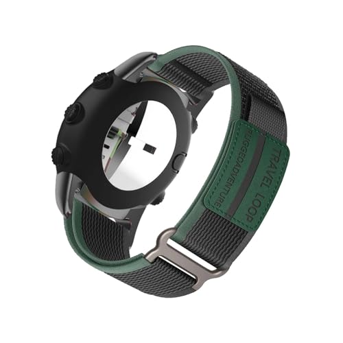 LXURY Nylon Armbänder für Suunto Core Armband, Weiches Stoff mit Verstellbar Verschluss Damen Herren Sport Ersatzarmband Kompatibel mit Suunto Core Uhrenarmband (9) von LXURY