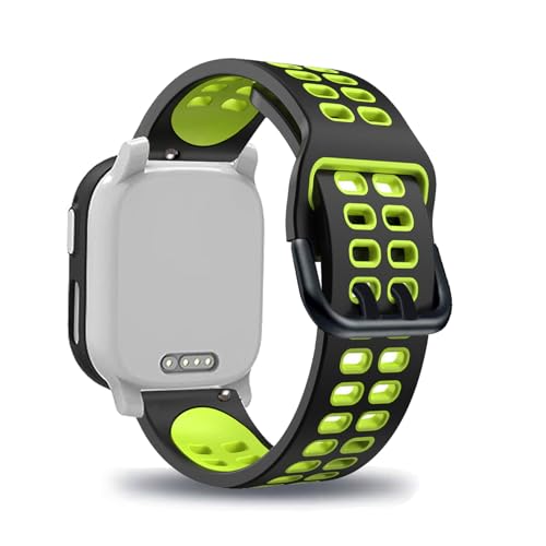 LXURY Silikon Armbänder für XPLORA X6 Play Armband Atmungsaktives Doppelloch Verstellbar Bänder für XPLORA X6 Play Sport Ersatzarmband Kompatibel mit XPLORA X6 Play Uhrenarmband (4) von LXURY