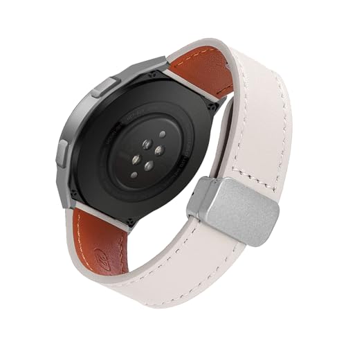 Magnetisch Lederarmband für Huawei Watch GT 2e Armband, Elegante Leder Armbänder für Herren Damen Verstellbarer Ersatzarmband Kompatibel mit Huawei Watch GT 2e Uhrenarmband (2) von LXURY