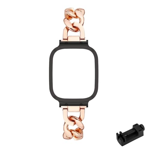 Metall Armbänder für Xiaomi Redmi Watch 2 Lite Armband Damen Edelstahl Elegantes Bänder für Redmi Watch 2 Lite Ersatzarmband Kompatibel mit Xiaomi Redmi Watch 2 Lite Uhrenarmband für Frauen (Roségold) Metall Armbänder für Xiaomi Redmi Watch 2 Lite Armband Damen Edelstahl Elegantes Bänder für Redmi Watch 2 Lite Ersatzarmband Kompatibel mit Xiaomi Redmi Watch 2 Lite Uhrenarmband für Frauen (Roségold) von LXURY