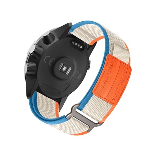 Nylon Armbänder für Suunto 7/Suunto 9/9 Titanium/9 Baro/Spartan Sport/D5 Armband, Weiches Stoff mit Verstellbar Verschluss Damen Herren Sport Ersatzarmband Kompatibel mit Suunto 7/9 Uhrenarmband (4) Nylon Armbänder für Suunto 7/Suunto 9/9 Titanium/9 Baro/Spartan Sport/D5 Armband, Weiches Stoff mit Verstellbar Verschluss Damen Herren Sport Ersatzarmband Kompatibel mit Suunto 7/9 Uhrenarmband (4) von LXURY
