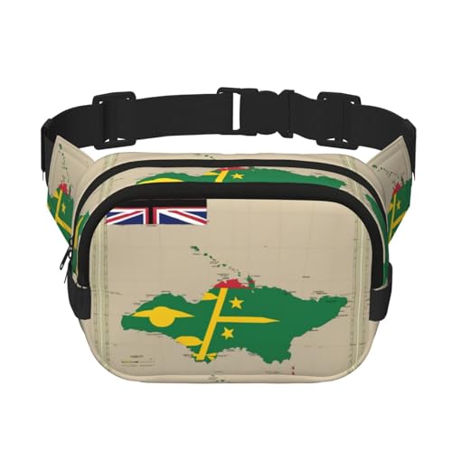 Die Zusammensetzung von Vanuatu-Druck, niedliche, große schwarze Bauchtaschen für Damen, Umhängetasche, Nylon, modische Bauchtasche, Schwarz, Einheitsgröße Die Zusammensetzung von Vanuatu-Druck, niedliche, große schwarze Bauchtaschen für Damen, Umhängetasche, Nylon, modische Bauchtasche, Schwarz, Einheitsgröße von LXqlSS
