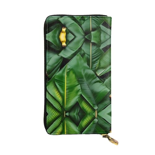 Geldbörse aus Leder mit Blumenherz und Huhn, für Damen und Herren, große Geldscheine mit 12 Kartenfächern, Brieftasche, Reisepasshülle, Bananenblätter, Einheitsgröße Geldbörse aus Leder mit Blumenherz und Huhn, für Damen und Herren, große Geldscheine mit 12 Kartenfächern, Brieftasche, Reisepasshülle, Bananenblätter, Einheitsgröße von LXqlSS