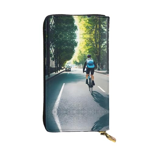 Glacier National Park Ledergeldbörse für Damen und Herren, große Geldscheine mit 12 Kartenfächern, Brieftasche, Reisepasshülle, Auto und Fahrrad, Einheitsgröße von LXqlSS