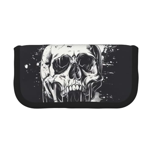 LXqlSS Niedliches Federmäppchen mit 3 Fächern, multifunktionales Federmäppchen mit Reißverschluss, Organizer für Stifte und Schreibwaren von LXqlSS