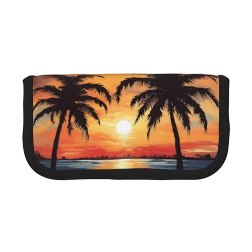 LXqlSS Niedliches Federmäppchen mit 3 Fächern, multifunktionales Federmäppchen mit Reißverschluss, Organizer für Stifte und Schreibwaren von LXqlSS