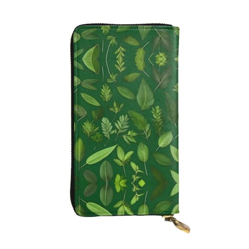 Las Vegas Sunset 1 Ledergeldbörse für Damen und Herren, große Geldscheine mit 12 Kartenfächern, Brieftasche, Reisepasshülle, Kräuterpflanzenblätter, Einheitsgröße Las Vegas Sunset 1 Ledergeldbörse für Damen und Herren, große Geldscheine mit 12 Kartenfächern, Brieftasche, Reisepasshülle, Kräuterpflanzenblätter, Einheitsgröße von LXqlSS