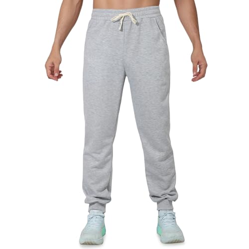LY4U Trainingshose Herren Leichte Jogginghose Atmungsaktive Sport Freizeithose für Fitnessstudio, Laufen, Training von LY4U