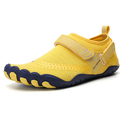 Herren Wasserschuhe Schnelltrocknende Barfußschuhe Leichte Atmungsaktive Aquaschuhe, Wasserschuhe Damen und Herren, schnelltrocknend, Barfuß, for Outdoor, Strand, Schwimmen, Sport, Yoga, Schnorcheln von LYEAA