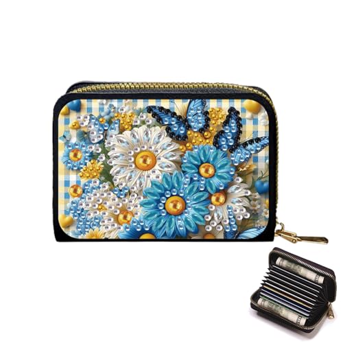 LYEAA 5d DIY Malerei Brieftasche mit Strassmuster Reißverschluss Kartenhalter Geldbeutel for Frauen LYEAA 5d DIY Malerei Brieftasche mit Strassmuster Reißverschluss Kartenhalter Geldbeutel for Frauen von LYEAA