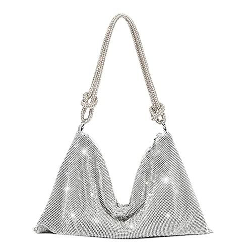 LYEAA Clutch Geldbörse Abendtasche Kristall Handtasche Hochzeit Abschlussball Party Brauttasche for Damen Umhängetasche mit Strass von LYEAA