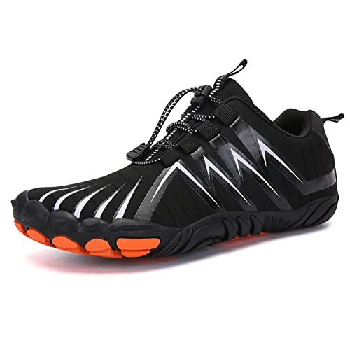 LYEAA Diving Sneaker Non-Slip Swimming Beach Schuhe atmungsaktive Surfschuhe tragen resistente Outdoor-Versorgung für Frauen (Schwarz 37) von LYEAA