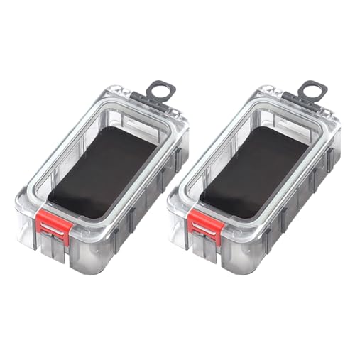 LYEAA Erweiterbare Angelgerät-Box, Karpfenzubehör-Organizer-Koffer mit Magnetfunktion, Aufbewahrungsbox for Angelköder, Haken, wasserdicht, for Angeln im Freien von LYEAA