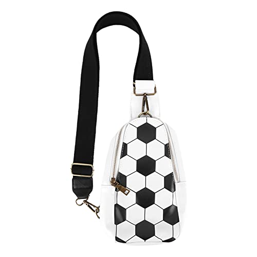 LYEAA Frauen Messenger Bags PU Leder Pendeln Tasche Druck Verstellbarer Riemen Mode Casual Baseball Exquisite for Urlaub, fußball, modisch von LYEAA