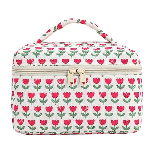 LYEAA Luxusdesignerin Baumwolle Handtasche Frauen Umhängetasche große Kapazität Kupplungsbeutel Fashionalbe Kosmetische Tasche Einfache weibliche Pendlerhandtasche für Büroreisen (Stil 1) von LYEAA