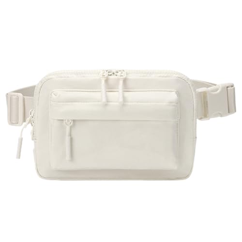 LYEAA Nylon-Gürteltasche mit Mehreren Taschen – wasserdichte, leichte Hüfttasche, Verstellbarer Umhängetasche for Outdoor-Sport und Reisen von LYEAA