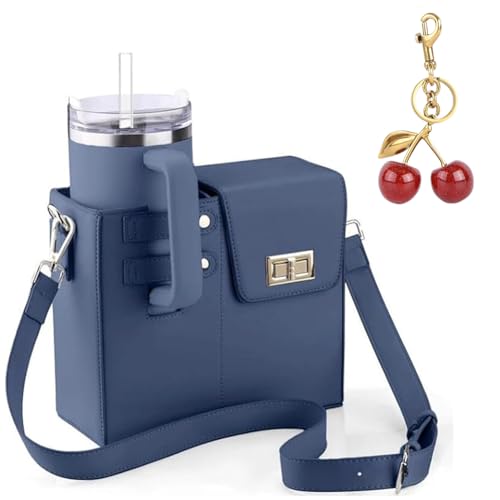 LYEAA Outdoor Water Cup Aufbewahrungsbeutel Crossbody Bag Water Flaschenbag für Frauen (blau) von LYEAA