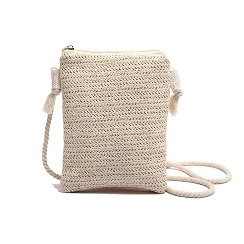 LYEAA Women Casa -Strohbeutel kleiner Quadratmrosbodium Mode -Strickhandhandhand handgewebtes Reisen täglich Nutzungstasche LYEAA Women Casa -Strohbeutel kleiner Quadratmrosbodium Mode -Strickhandhandhand handgewebtes Reisen täglich Nutzungstasche von LYEAA