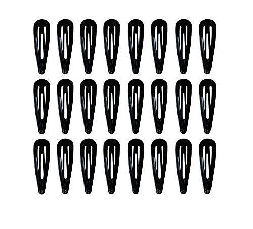 LYF5STAR TikTac Haarspange, normale Haarspangen, Tiktok-Haarnadel, Haarschmuck für Mädchen und Frauen, Länge ca. 5,5 cm, Schwarz, 24 Stück LYF5STAR TikTac Haarspange, normale Haarspangen, Tiktok-Haarnadel, Haarschmuck für Mädchen und Frauen, Länge ca. 5,5 cm, Schwarz, 24 Stück von LYF5STAR
