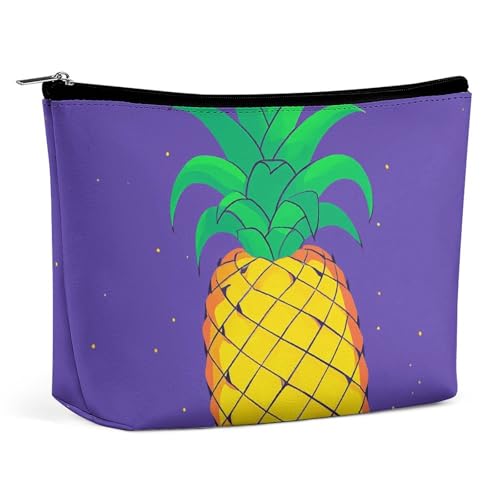 LYHVSFJW Kosmetiktasche, Make-up-Tasche für Damen, tragbare Make-up-Tasche, Cartoon, niedlicher Otter-Make-up-Koffer, Reise-Kulturbeutel für Reisezubehör, Psych Ananas Zitat, Einheitsgröße LYHVSFJW Kosmetiktasche, Make-up-Tasche für Damen, tragbare Make-up-Tasche, Cartoon, niedlicher Otter-Make-up-Koffer, Reise-Kulturbeutel für Reisezubehör, Psych Ananas Zitat, Einheitsgröße von LYHVSFJW