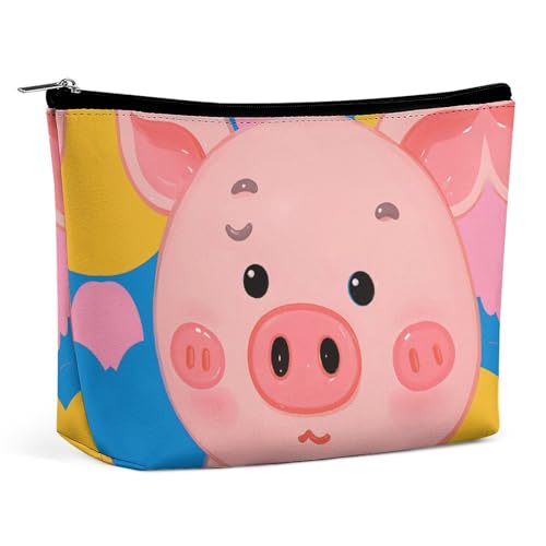 LYHVSFJW Kosmetiktasche, Make-up-Tasche für Damen, tragbare Make-up-Tasche, Dampfzug, Wolken, Make-up-Kulturbeutel, Reise-Kulturbeutel für Reisezubehör, niedliches Tier, Einheitsgröße LYHVSFJW Kosmetiktasche, Make-up-Tasche für Damen, tragbare Make-up-Tasche, Dampfzug, Wolken, Make-up-Kulturbeutel, Reise-Kulturbeutel für Reisezubehör, niedliches Tier, Einheitsgröße von LYHVSFJW