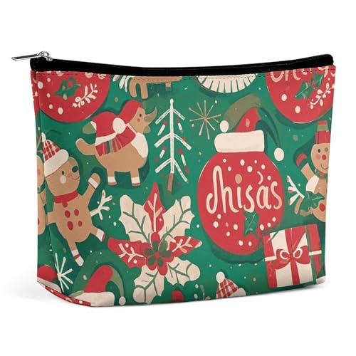 LYHVSFJW Kosmetiktasche, Make-up-Tasche für Damen, tragbare Make-up-Tasche, Puerto Rico-Flagge, Make-up-Kulturbeutel für Reisezubehör, Weihnachten, Einheitsgröße LYHVSFJW Kosmetiktasche, Make-up-Tasche für Damen, tragbare Make-up-Tasche, Puerto Rico-Flagge, Make-up-Kulturbeutel für Reisezubehör, Weihnachten, Einheitsgröße von LYHVSFJW