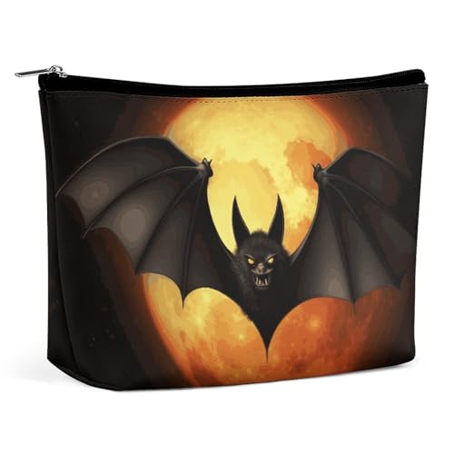 LYHVSFJW Kosmetiktasche, Make-up-Tasche für Damen, tragbare Make-up-Tasche, Samurai-Make-up-Tasche, Reise-Kulturbeutel für Reisezubehör, Halloweenschläger, Einheitsgröße von LYHVSFJW