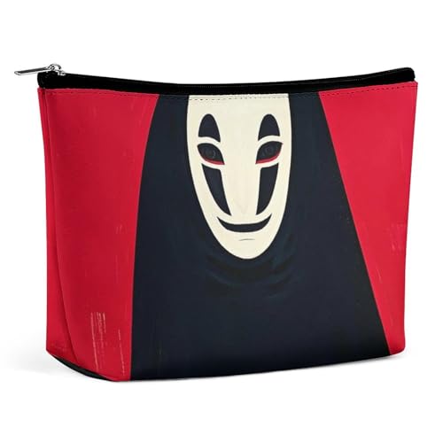 LYHVSFJW Kosmetiktasche, Make-up-Tasche für Damen, tragbare Make-up-Tasche, Schleife, Baum, Make-up-Kulturbeutel, Reise-Kulturbeutel für Reisezubehör, Gruselige Charaktere, Einheitsgröße von LYHVSFJW