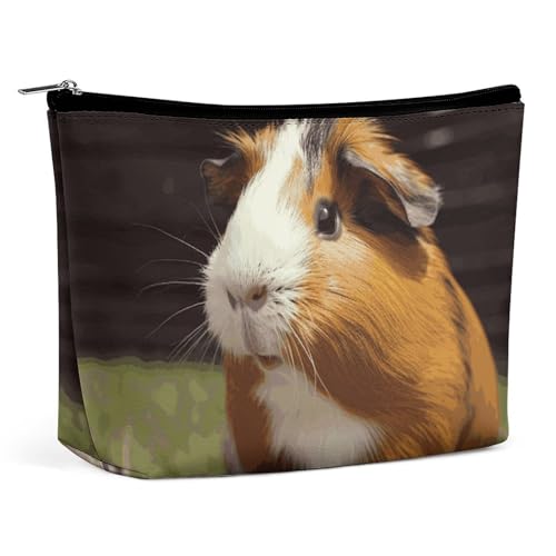 LYHVSFJW Kosmetiktasche, Make-up-Tasche für Damen, tragbare Make-up-Tasche, Sonnenuntergang, Delfin, Reise-Kulturbeutel für Reisezubehör, Smile Animal, Einheitsgröße von LYHVSFJW