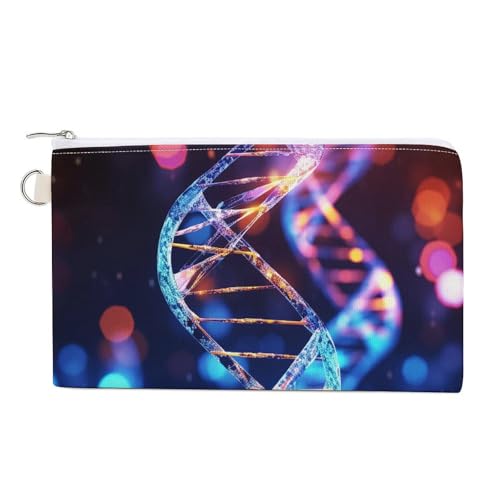Geldbörse Münzbörse DNA Genetic Helix Printed Wallet für Männer Geldbörse Frauen für Einkaufen Tägliche Freizeitaktivitäten Stil One Size Wallet, Stil:, Einheitsgröße, Brieftasche von LYHVSFZQ