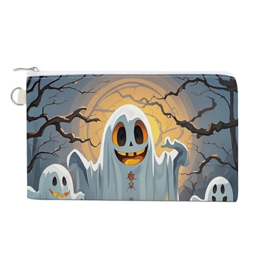 Geldbörse Münzbörse Strange Ghost Printed Wallet für Männer Geldbörse Damen für Einkaufen Tägliche Freizeitaktivitäten, Stil, Einheitsgröße, Geldbörse, Stil:, Einheitsgröße, Brieftasche von LYHVSFZQ