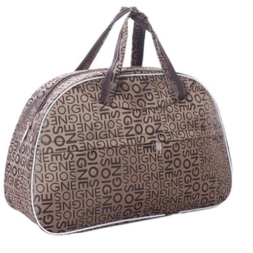Reisetasche 41 cm * 28 cm * 16 cm Günstige Große Kapazität Frauen Reisetasche Tote Männer Gepäck Duffle Tasche Blume drucken Weibliche Handtasche(As show-01) von LYHYDMA