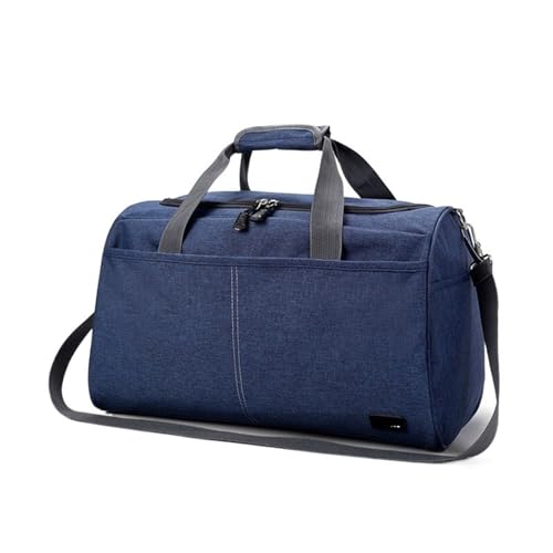 Reisetasche Oxford Tuch Frauen Reisetasche Wasserdicht Männer Business Reise Duffle Gepäck Verpackung Handtasche Schulter Lagerung Taschen Urlaub Tote(Blue Small Size) von LYHYDMA