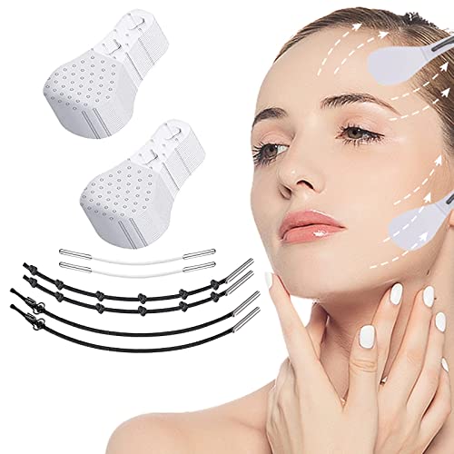 100 Stück Facelifting Tape,Face Lifting Tape Augentapes Augen Eye Facetape Lift Tapes Gesicht Dünne Gesicht Aufkleber Lift Band Unsichtbare V-Form Gesicht Make-Up Gesicht Lift Werkzeuge Für Gesicht von LYJOW